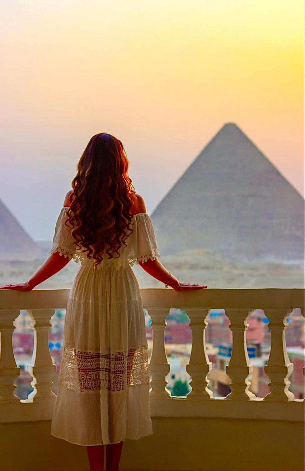 Hi Pyramids Apartman Kairó Kültér fotó