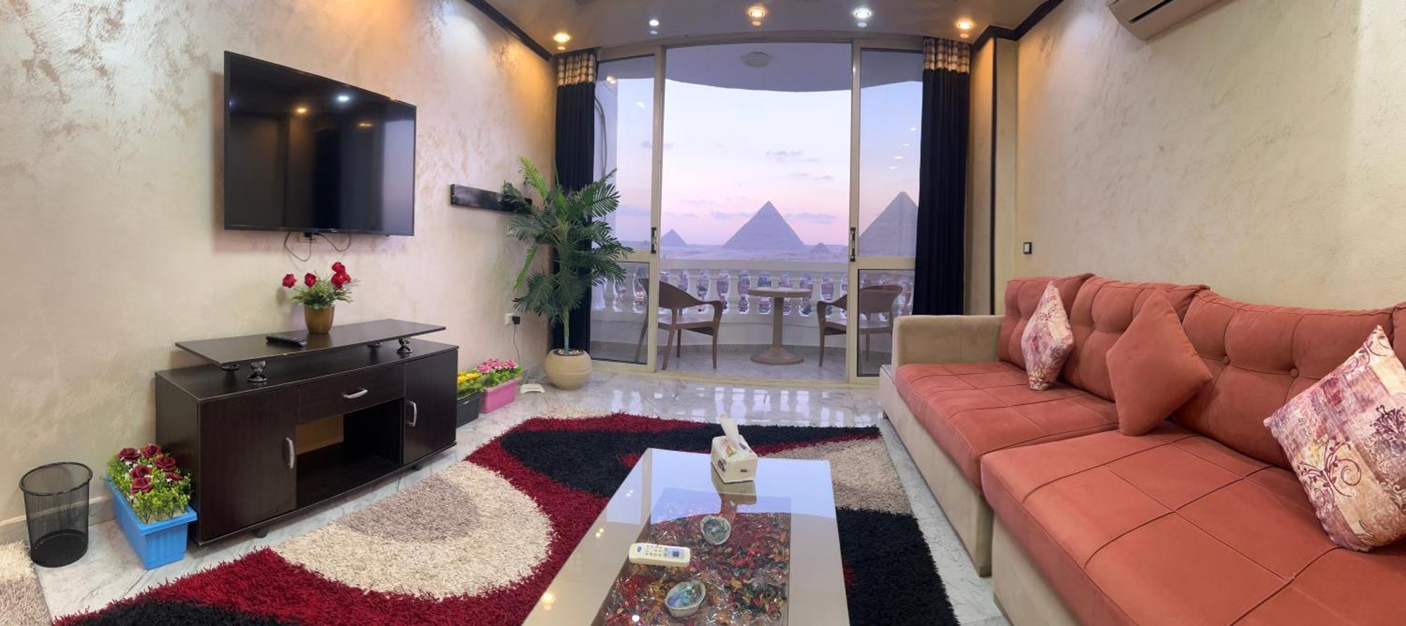 Hi Pyramids Apartman Kairó Kültér fotó