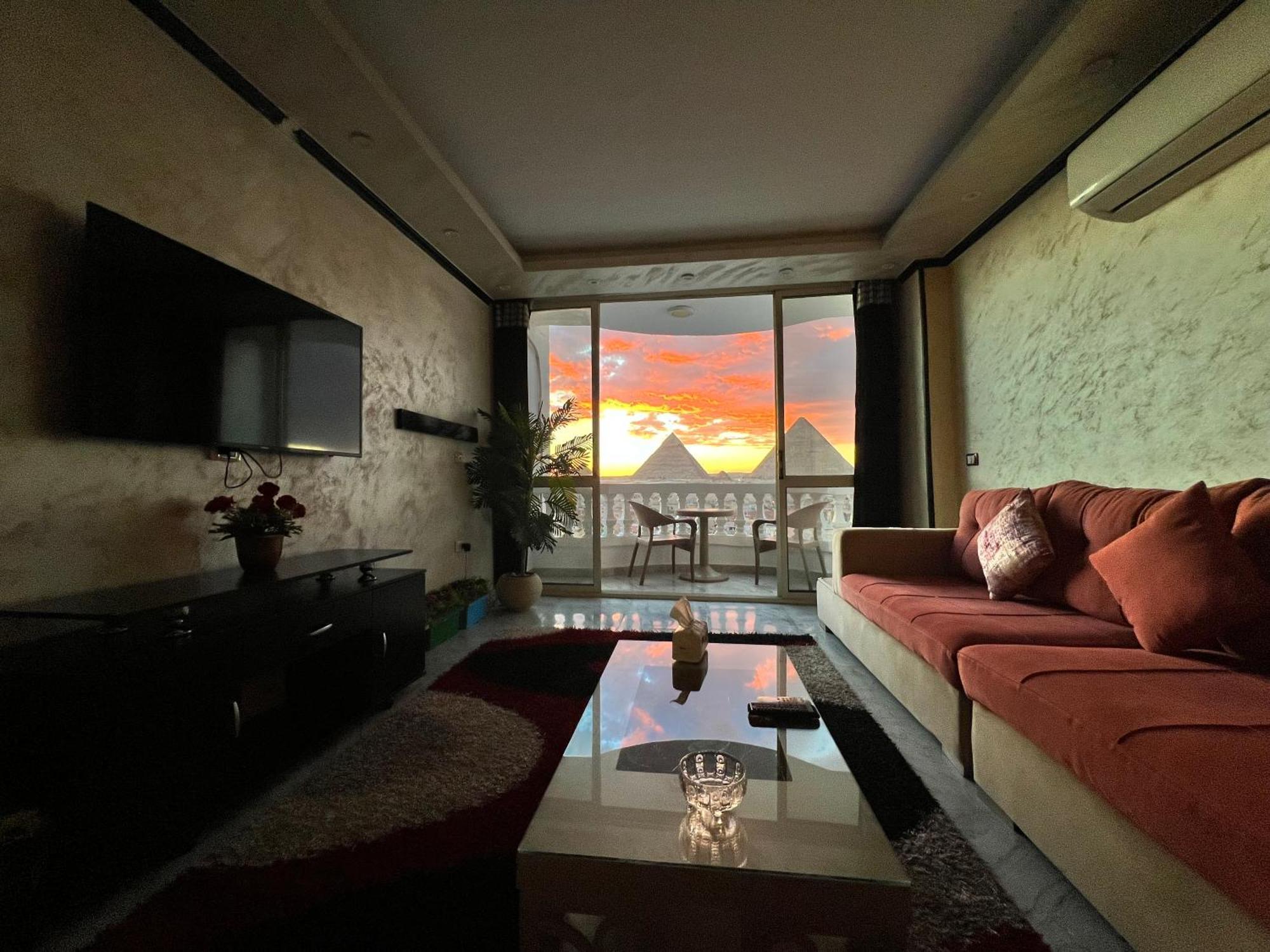 Hi Pyramids Apartman Kairó Kültér fotó
