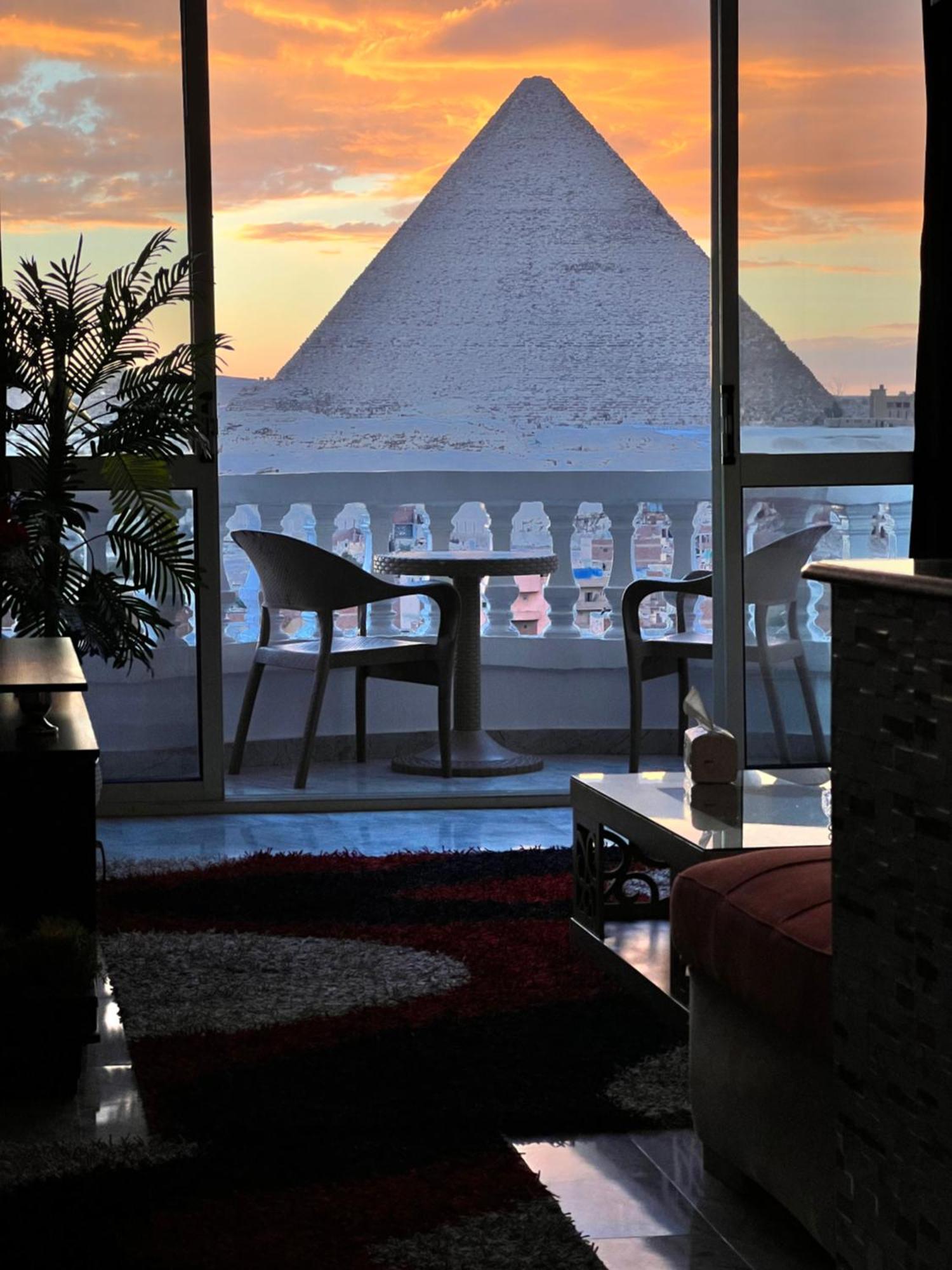 Hi Pyramids Apartman Kairó Kültér fotó